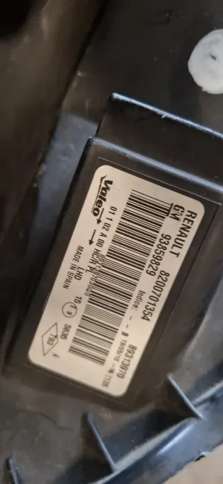 Faro Renault, Opel, Nissan