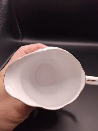 🇬🇧 Lechera porcelana inglesa floral