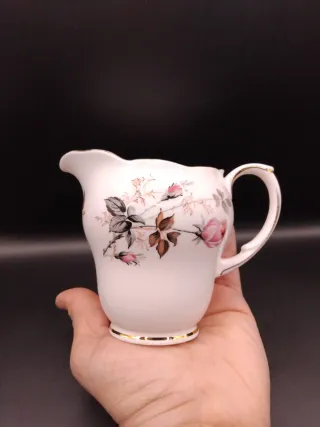 🇬🇧 Lechera porcelana inglesa floral