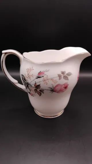 🇬🇧 Lechera porcelana inglesa floral