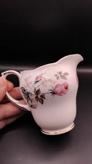 🇬🇧 Lechera porcelana inglesa floral