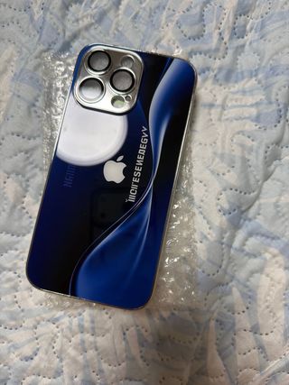 Fundas iPhone 14 Pro Max (Azul y Negro)