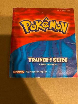 Lote Manuales Pokémon DS/Game boy