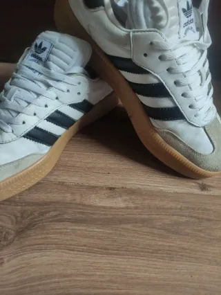 Zapatillas Adidas Samba Blancas y Negras
