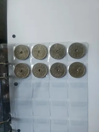 Moneda 25 céntimos 1937