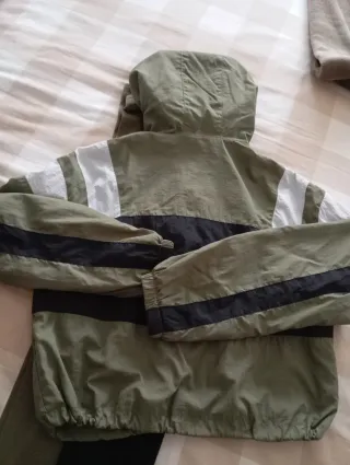 Chándal tactel verde y negro