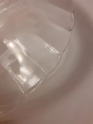 4 platos Duralex cristal