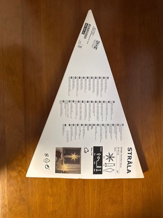 Lámpara de papel STRÅLA Ikea