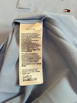 Polo Tommy Hilfiger Blu Taglia M