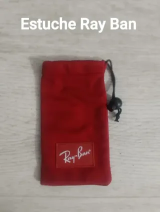 RAY BAN Estuche funda gafas  Rojo