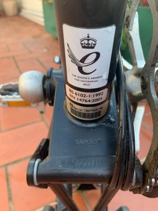 Bicicleta Brompton 6 velocidades