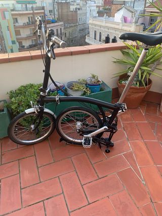 Bicicleta Brompton 6 velocidades