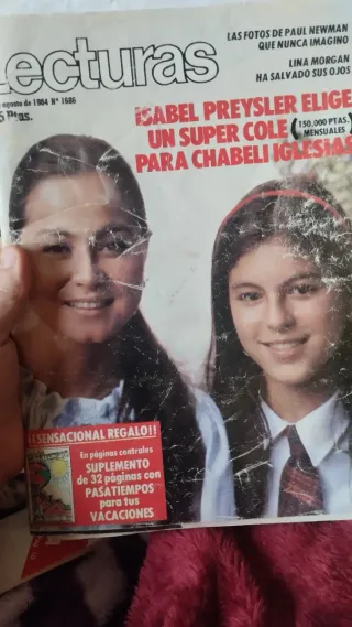 Revista Lecturas 1984 Isabel Pantoja