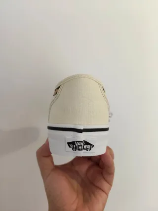 T37 Bambas Vans Blancas Leopardo