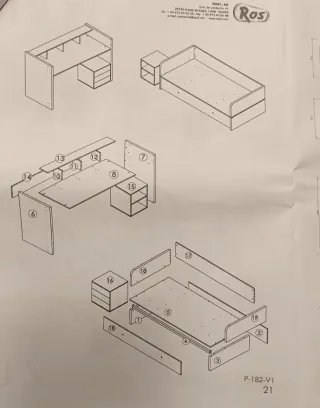 Cuna convertible Ros Mini