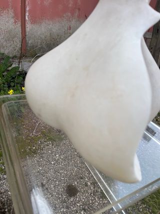 Escultura de mármol vintage