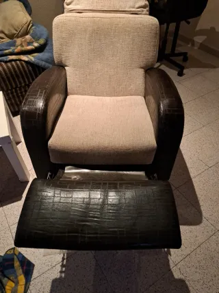 Sillón reclinable cómodo