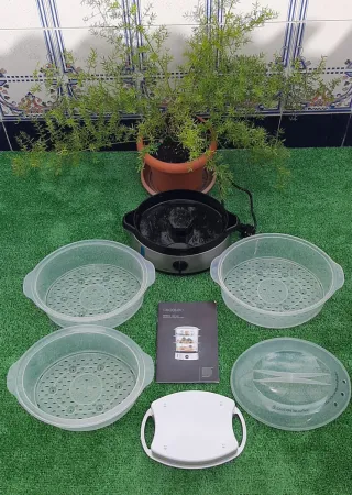 Cecotec Vaporera Eléctrica 3000 Inox
