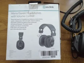 Cascos con control volumen