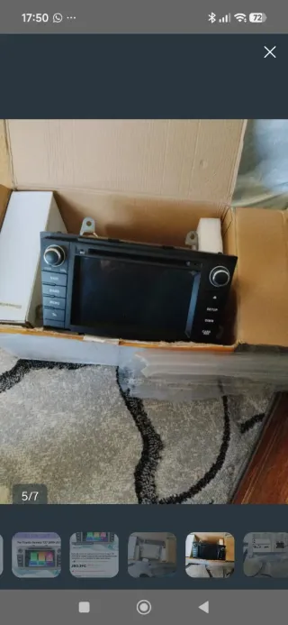 Radio de Toyota avensis t27 2010 2015