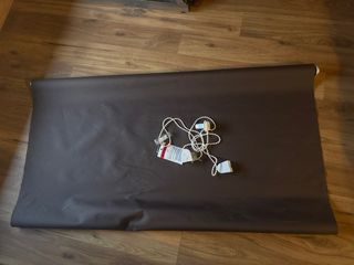 Tenda a rullo oscurante marrone