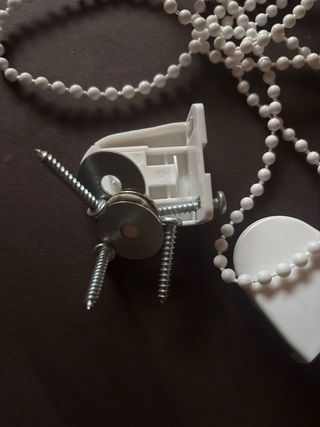 Tenda a rullo oscurante marrone