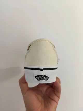 T38 Vans Blancas Leopardo