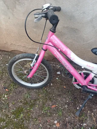 Bicicleta infantil rosa
