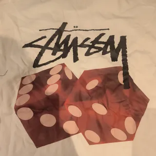 Camiseta Stussy Blanca Talla M