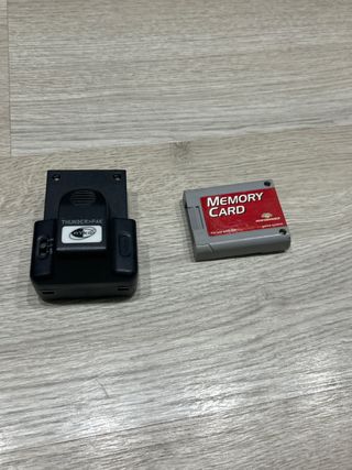 Thunder Pak y Memory Card N64 Nyko