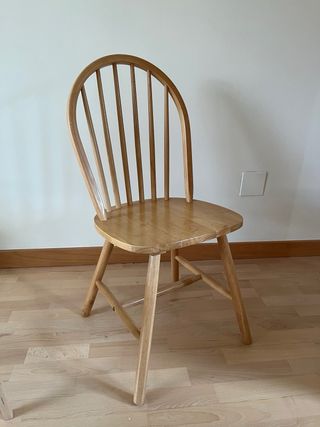 Pack 3 Sillas de comedor de madera