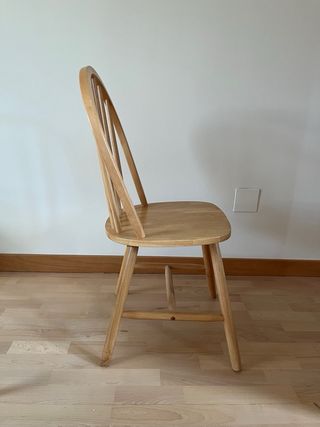 Pack 3 Sillas de comedor de madera