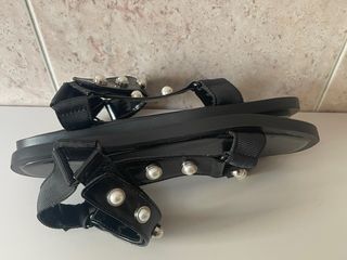 Sandalias Zara Mujer Talla 36 Perlas