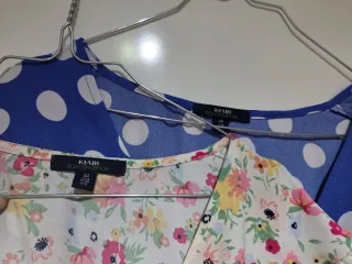 2 Vestidos Kiabi Lunares y Flores