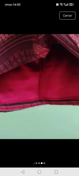 Falda estampada étnica