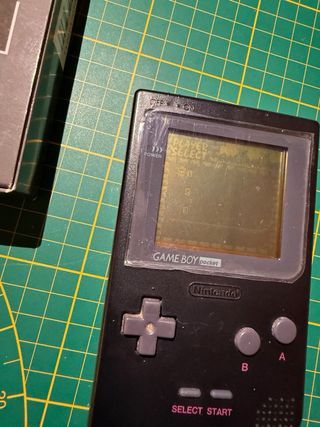 Game Boy Pocket Negra Japonesa