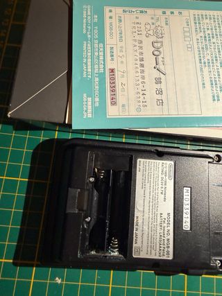 Game Boy Pocket Negra Japonesa