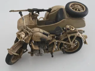 Maqueta Moto BMW R75 Sidecar Militar 1941 Pocher
