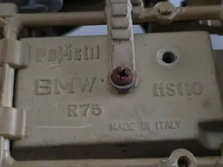 Maqueta Moto BMW R75 Sidecar Militar 1941 Pocher