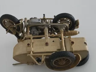 Maqueta Moto BMW R75 Sidecar Militar 1941 Pocher