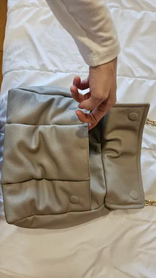 Bolso Tous Beige y Negro Dorado dos bolsos
