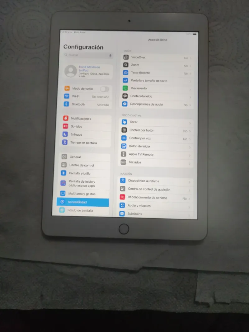 Apple iPad 6ª Gen  Dorado A1893 afbeelding 3