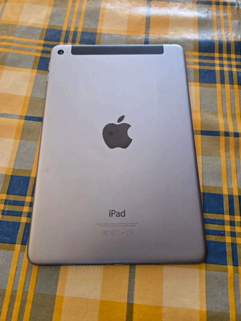 iPad Mini 4 128GB Wifi+LTE Gris Espacial afbeelding 2