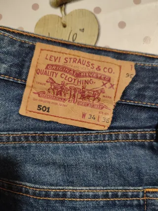 Pantalón vaquero chico Levis Talla 34-36