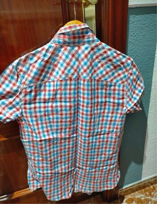 Camisa cuadros Bershka Talla S