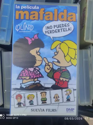 Película Mafalda VHS Quino
