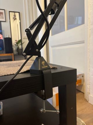 Micrófono TONOR Estudio Negro e interfaz audio USB