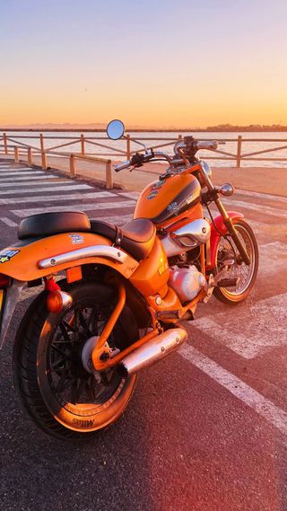 Aprilia Classic 50 Naranja