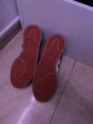 Adidas Campus Talla 43.5 Negro/Blanco