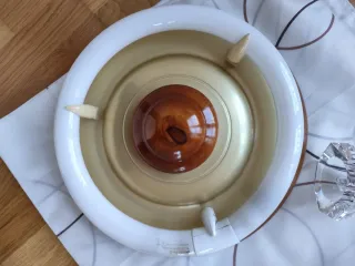 Lámpara de techo madera y metal. Techo cocinas